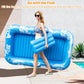 🌞Spring Hot Sale🌞Inflatable Tanning Pool Lounger Float with Pillow – Ultra Comfy & Full Sun Bath ✨