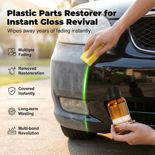 🔥Compra 1 y llévate 1 gratis🔥Restaurador de revestimiento de cristal para piezas de plástico de coche
