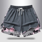 Pantalones Cortos Deportivos Casuales para Mujer con Forro Incorporado