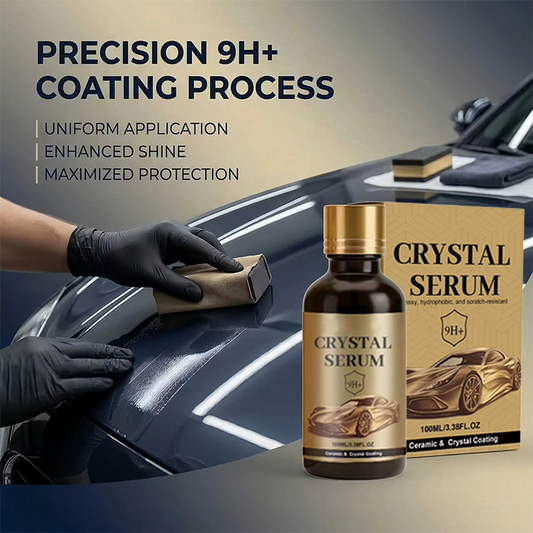 💎 Kit de revestimiento cerámico para coche - Brillo profundo, dureza 9H+ y brillo hidrofóbico extremo