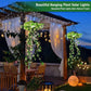 💎 -50% ON SOLAR-POWERED HANGING MILAN GRASS LIGHT! 💎 Lifelike Foliage, Auto On/Off & IP65 Waterproof ✨