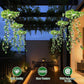 💎 -50% ON SOLAR-POWERED HANGING MILAN GRASS LIGHT! 💎 Lifelike Foliage, Auto On/Off & IP65 Waterproof ✨