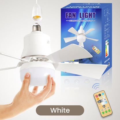 🔥Nuevo lanzamiento 2026🔥 Ventilador de techo y luz portátiles 2 en 1 con control remoto