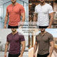 👕 ¡50% DE DESCUENTO AHORA! 🔥 Camiseta Henley de Manga Corta para Hombre – Estilo Clásico, Tejido Suave y Perfecta para Uso Diario 🏠