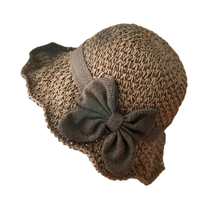 🔥 Venta caliente 40% DE DESCUENTO🔥 Elegante sombrero de paja tejido con lazo