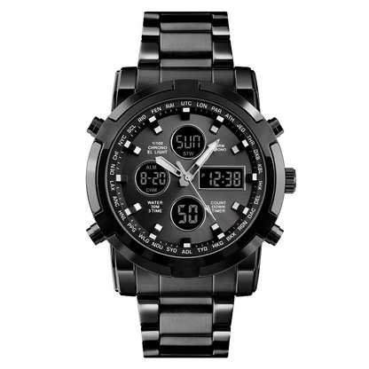 ⌚ ¡50% DE DESCUENTO AHORA! ⚡ Reloj analógico-digital militar impermeable para hombre – Esfera atrevida de 48 mm, multifunción y resistencia al agua de 30 m 💪