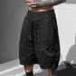 Men's Plus Size Casual Drawstring Capri Pants