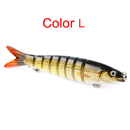 Señuelo de pesca biónico multisegmentado