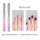 💝💫Pluma de gel todo en uno para manicuras ojo de gato – ¡Crea un impresionante efecto ojo de gato de una sola pasada! Gel magnético, brillo duradero, resultados de salón en casa. 🖤🌌