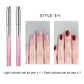 💝💫Pluma de gel todo en uno para manicuras ojo de gato – ¡Crea un impresionante efecto ojo de gato de una sola pasada! Gel magnético, brillo duradero, resultados de salón en casa. 🖤🌌