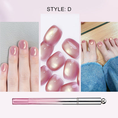 💝💫All-in-one gel pen for cat-eye manicures – Create a stunning cat-eye effect in a single stroke! Magnetic gel, long-lasting shine, salon-quality results at home. 🖤🌌