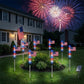 Outdoor Solar Flag Stake Lights