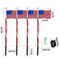 Outdoor Solar Flag Stake Lights