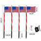 Outdoor Solar Flag Stake Lights