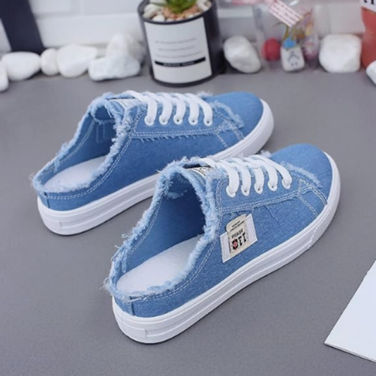⏳Time-Limited Special⏰Women's Denim Mule Sneakers