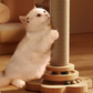Centro de Actividades Multifuncional para Gatos con Rascador y Juguetes