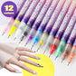 Set de 12 Bolígrafos de Esmalte para Uñas