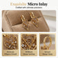 📢📢 ¡50% DE DESCUENTO! ⏰Elegantes Aretes de Aro con Corazones Brillantes
