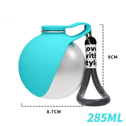 ⏳Time-Limited Special⏰2-in-1 Portable Dog Water Bottle for Small Dogs - Leak-Proof & Compact