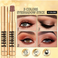 💄 LIMITED-TIME 50% OFF! 💥 3-in-1 Gradient Eyeshadow Stick – One-Swipe, Waterproof, Curved Nib ✨