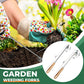 🌿🔧 FLASH SALE 50% OFF! Versatile Weed Puller – Wooden Handle, Stainless Steel, Dual-Function Push/Pull, 2 Sizes, Perfect for Gardening 🌱