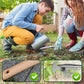 🌿🔧 FLASH SALE 50% OFF! Versatile Weed Puller – Wooden Handle, Stainless Steel, Dual-Function Push/Pull, 2 Sizes, Perfect for Gardening 🌱