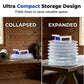 📢📢40% OFF!! ⏰ Collapsible Water Container with Spigot – Space-Saving, Compact, 5 Sizes from 3L to 15L, Ideal for Camping & Outdoor 🏕