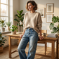 👖 50% OFF NOW! ✨ Premium Loose Fit Straight Leg Jeans – High-quality denim & relaxed comfort – Perfect for daily wear or casual style – effortless and versatile 🌿💙✨