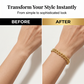 ✨ 2026 Sale — Over 49,000 Sold!💛 Gold Double-Layer Link Bracelet – Timeless Elegance & Polished Shine 🌟
