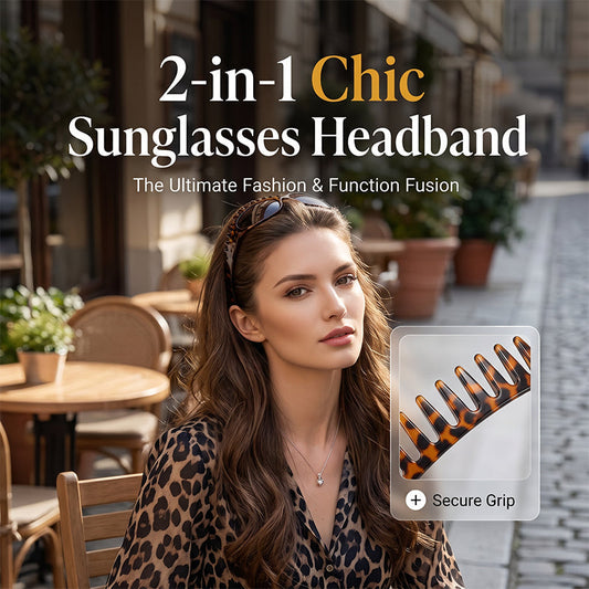 ⏳Limited-time 50% off⏰Creative Comb Frame Square Sunglasses🕶️☀️
