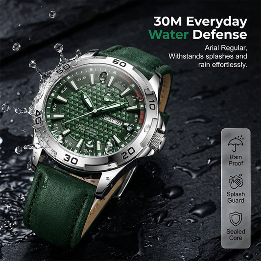 🎁2026 New Arrivals 50% OFF💥Men's Luminous Quartz 30M Sports Wristwatch – Bright glow & durable – Perfect for sports, daily or outdoor – reliable and stylish 🏃‍♂️✨💪