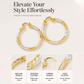 💫 50% OFF! ✨ Women's Elegant Twisted Hoop Earrings – Stylish Spiral Design, Lightweight Comfort & Premium Finish – Versatile Accessory for Daily Wear & Special Occasions 💍