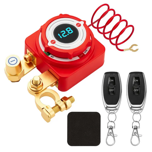 🔋 2026 Sale — Over 13,000 Sold!🔥 12V/24V Automotive Battery Cut-off Relay Switch