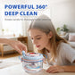 Multifunctional Manual Centrifugal Retainer Cleaner Box 🦷 Spin It Clean – Effortless, Chemical-Free Cleaning for Aligners & Dentures ✨