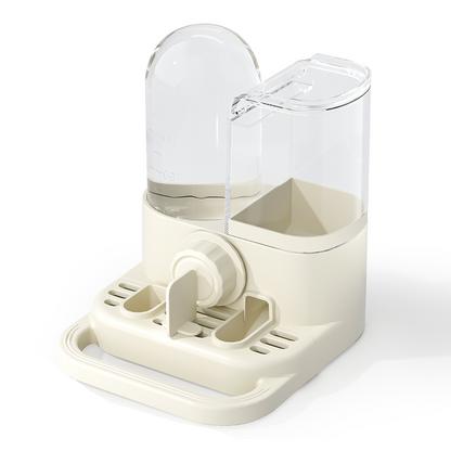 🐤 50% OFF! ✨ 2-in-1 Bird Feeder & Waterer Set – Gravity-Fed Automatic Dispenser, Adjustable Twist-Knob Mount & Transparent Storage Tanks – Space-Saving Nutrition for Your Feathered Friends 💧