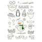 Luminous Halloween Temporary Tattoos for Kids Cartoon Waterproof Glowing Stickers