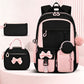 🎀🎒 50% OFF! ⚡Cute Bowknot Lightweight School Backpack – Water Repellent & Anti-Theft!