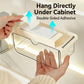 📢📢50% OFF !! ⏰Under Shelf Pull-Out Drawer Organizer – Space-Saving Design, Clear Front Panel & Drill-Free Installation 📦