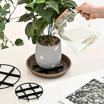 📢📢50% OFF !! ⏰Root-Saving Pot Riser – elevates planters, promotes airflow, keeps floors clean – for indoor & outdoor use. 🔥🏠