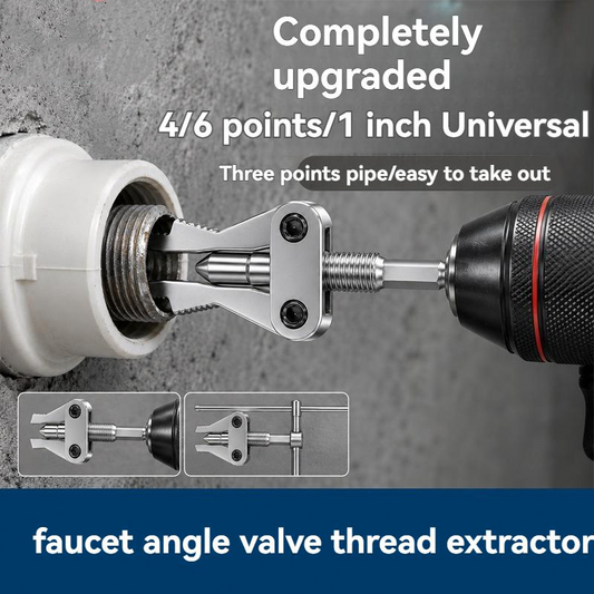 🔧🔩 Universal Broken Pipe Extractor – 50% OFF! Fits 1/2", 3/4", 1" pipes, dual drive, 3-18mm range – remove broken threads fast. 🔥💪