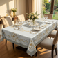 🎉 2026 Sale — Over 25,400 Sold!🌸 Embossed Floral Waterproof Tablecloth ✨