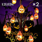 🎃🦇 43% OFF!👻Waterproof Halloween Pumpkin Solar Branch Lights