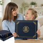 📜 50% OFF! 🪦 United States Birth Certificate Holder – Elegant Gold Foil Protective Cover – Durable, Slim & Multi-Document Compatible