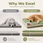 🐱🐶Thick Plush Pet Sleeping Mat with Raised Headrest for Dogs & Cats☁️