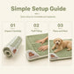 🐱🐶Thick Plush Pet Sleeping Mat with Raised Headrest for Dogs & Cats☁️