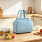 Quilted Insulated Water Resistant Lunch Bag