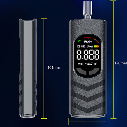 ⏳🔥LIMITED-TIME 50% OFF! ⏰Rechargeable Alcohol Tester – High-Precision Sensor, Voice Broadcast & LCD Display – Know If You're Safe to Drive in Seconds! ✨