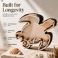 🎉 2026 Sale — Over 15,300 Sold!🐢 Wooden Sea Turtle Storage Display Organizer Box ✨
