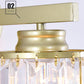 ✨ Soft ambient light. Crystal clarity. Wall‑mount style. Sconce that adds warmth and character to any space. 🏠