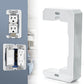 🎉 2026 Sale — Over 16,700 Sold!🔌 Metal Wall Plate Spacer For Uneven Electrical Outlet Boxes ✨